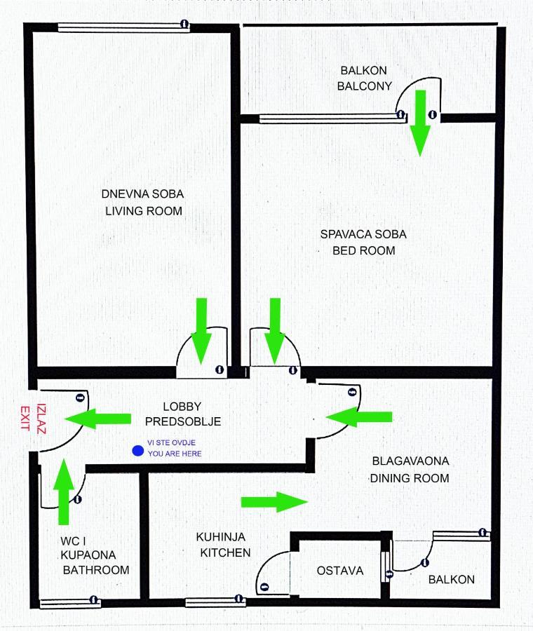 סלוניי Apartmant Borna מראה חיצוני תמונה